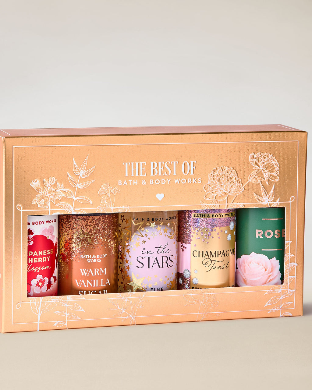The Best of Bath & Body Works 5-piece Mini Fine Fragrance Mist Gift Set image 3