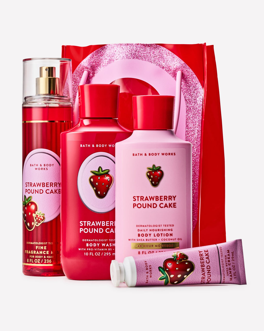 Strawberry Pound Cake Gift Set image 2