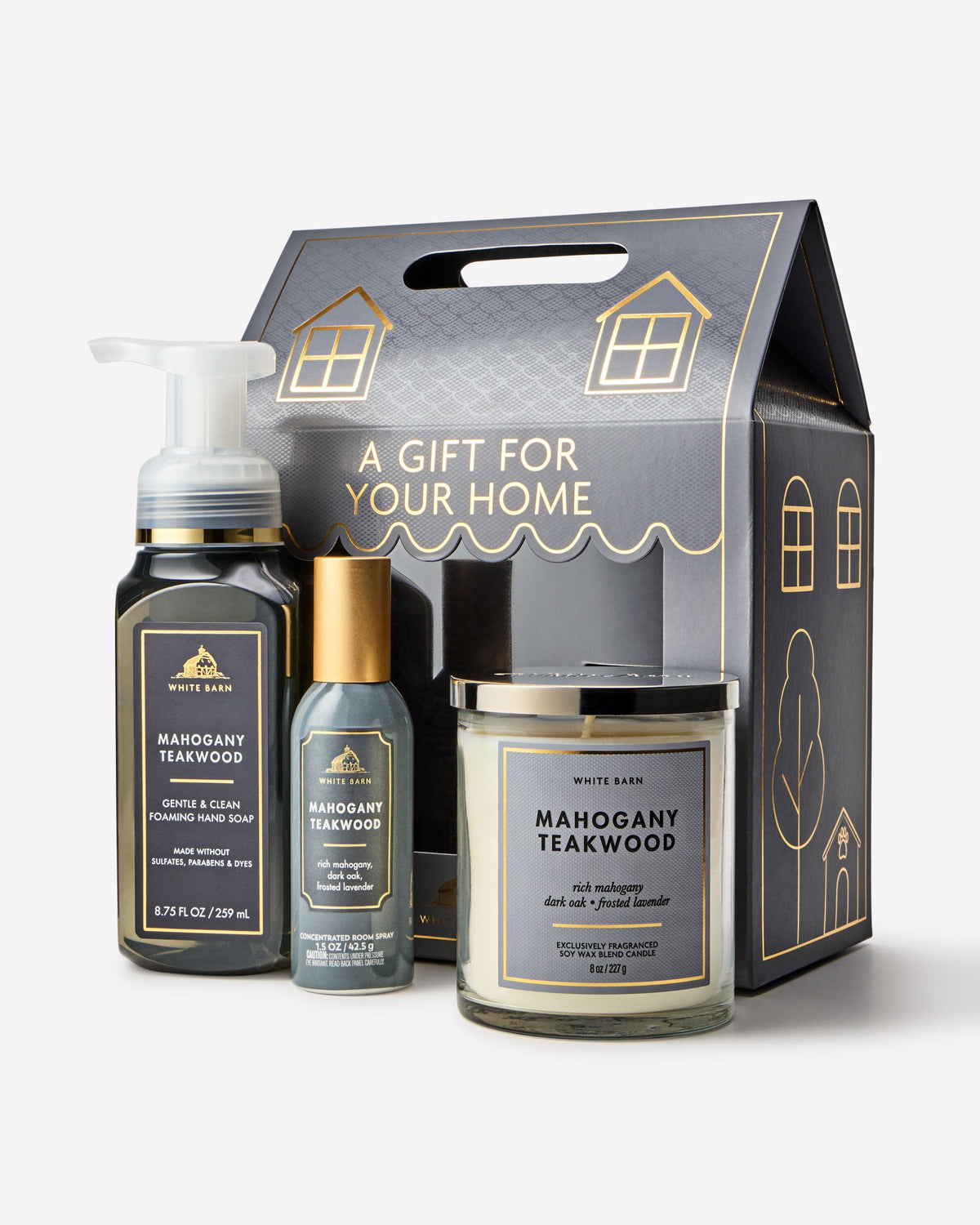 Mahogany Teakwood Gift Set image 2