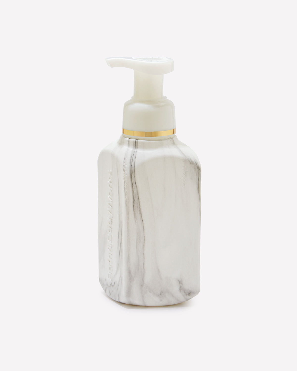White Marble Gentle & Clean Foaming Hand Soap Dispenser