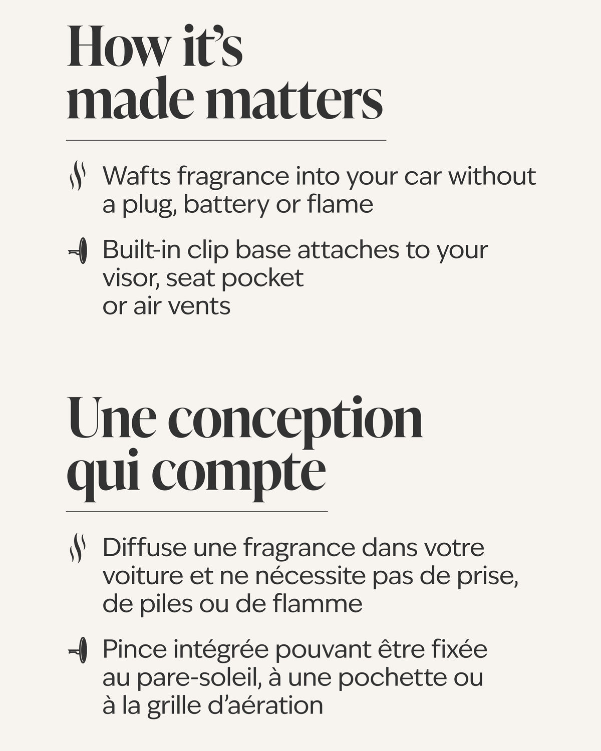 Black Glitter Car Fragrance Holder image 3