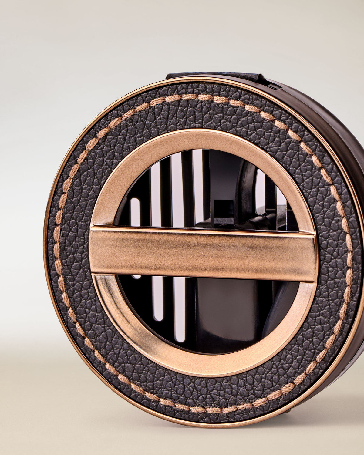Leather Stitched Car Fragrance Holder image 2