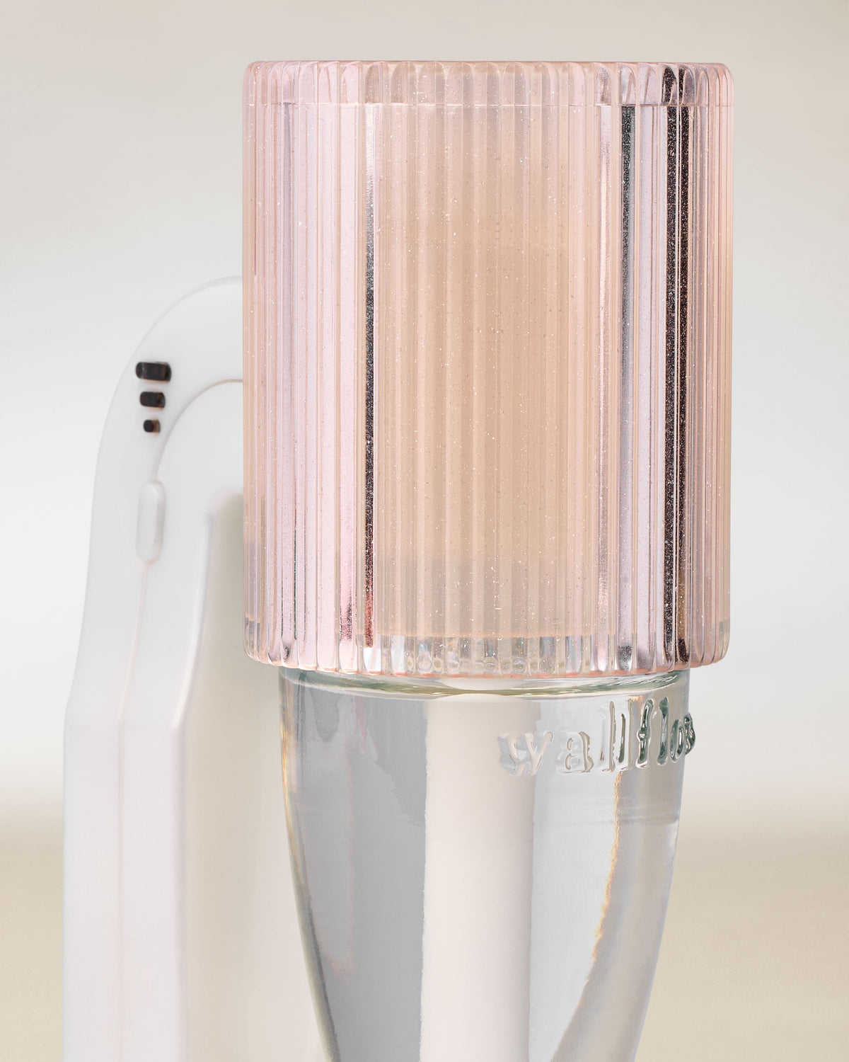 Champagne Sparkly Fluted Scent Control&trade; Nightlight Wallflowers Fragrance Plug image 2