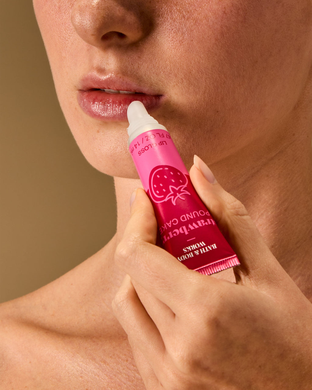 Strawberry Pound Cake Lip Gloss image 5
