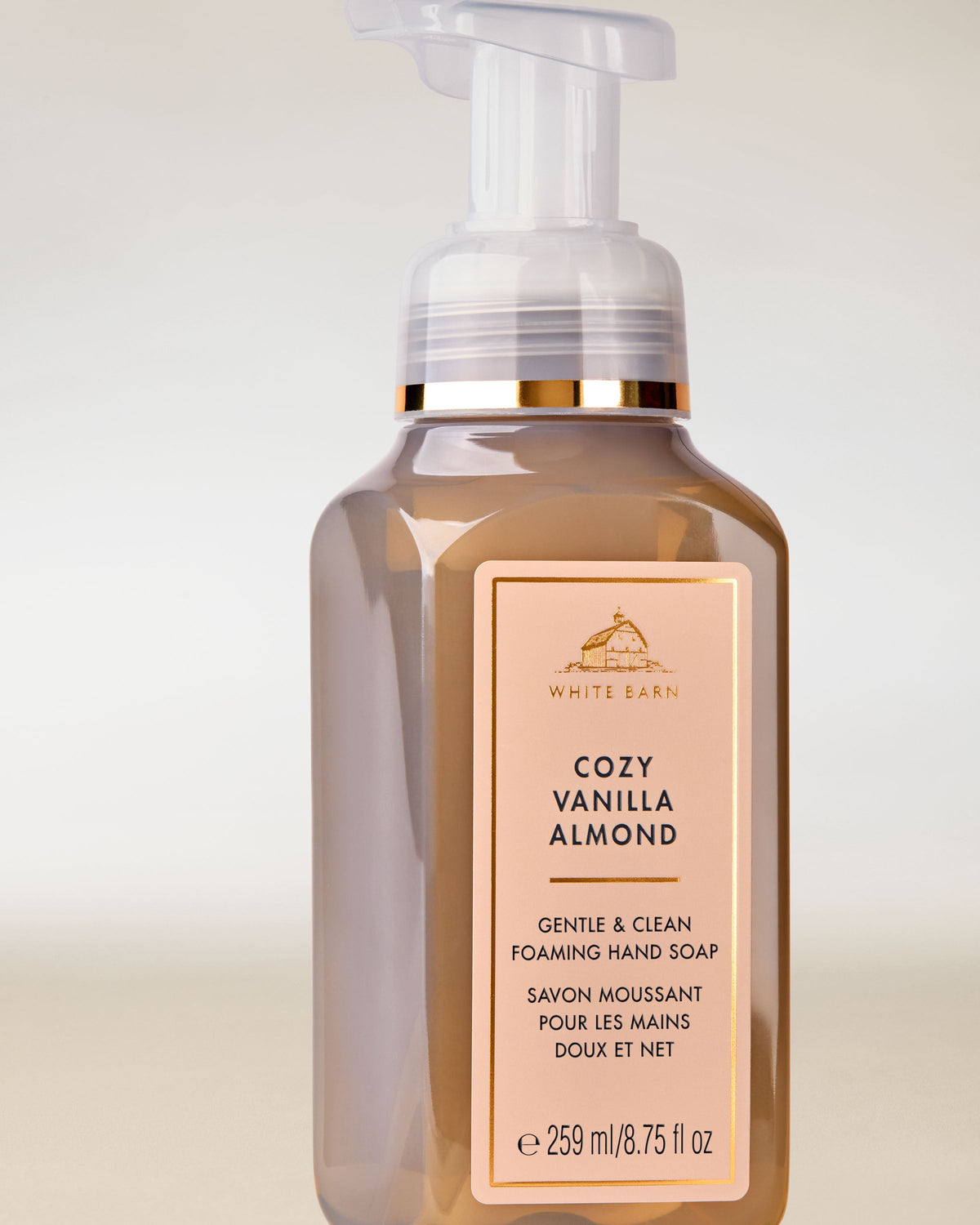 Cozy Vanilla Almond Gentle & Clean Foaming Hand Soap image 2