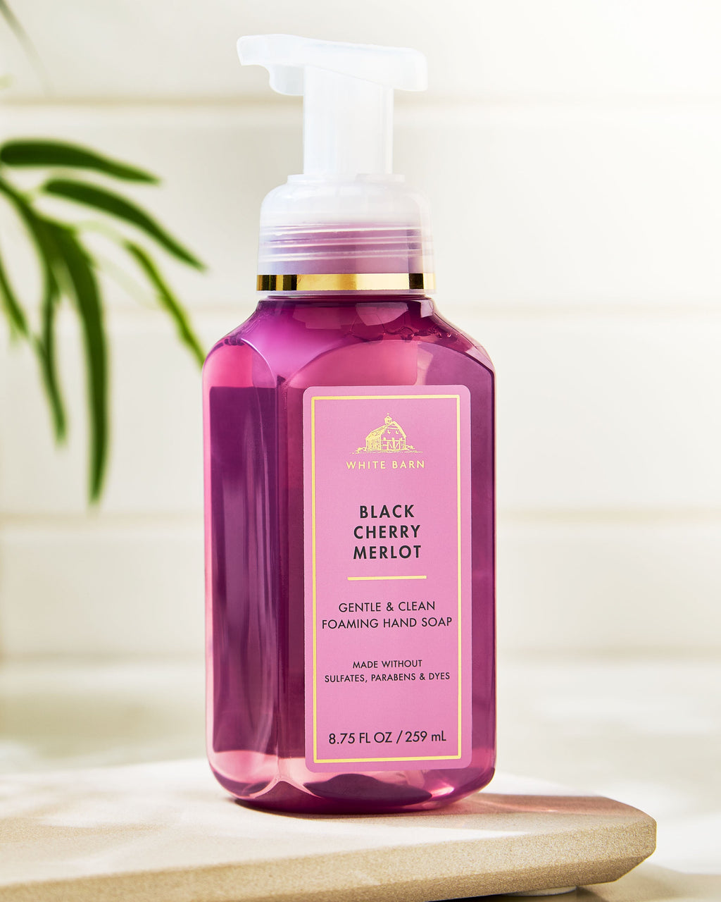 Black Cherry Merlot Gentle & Clean Foaming Hand Soap image 7