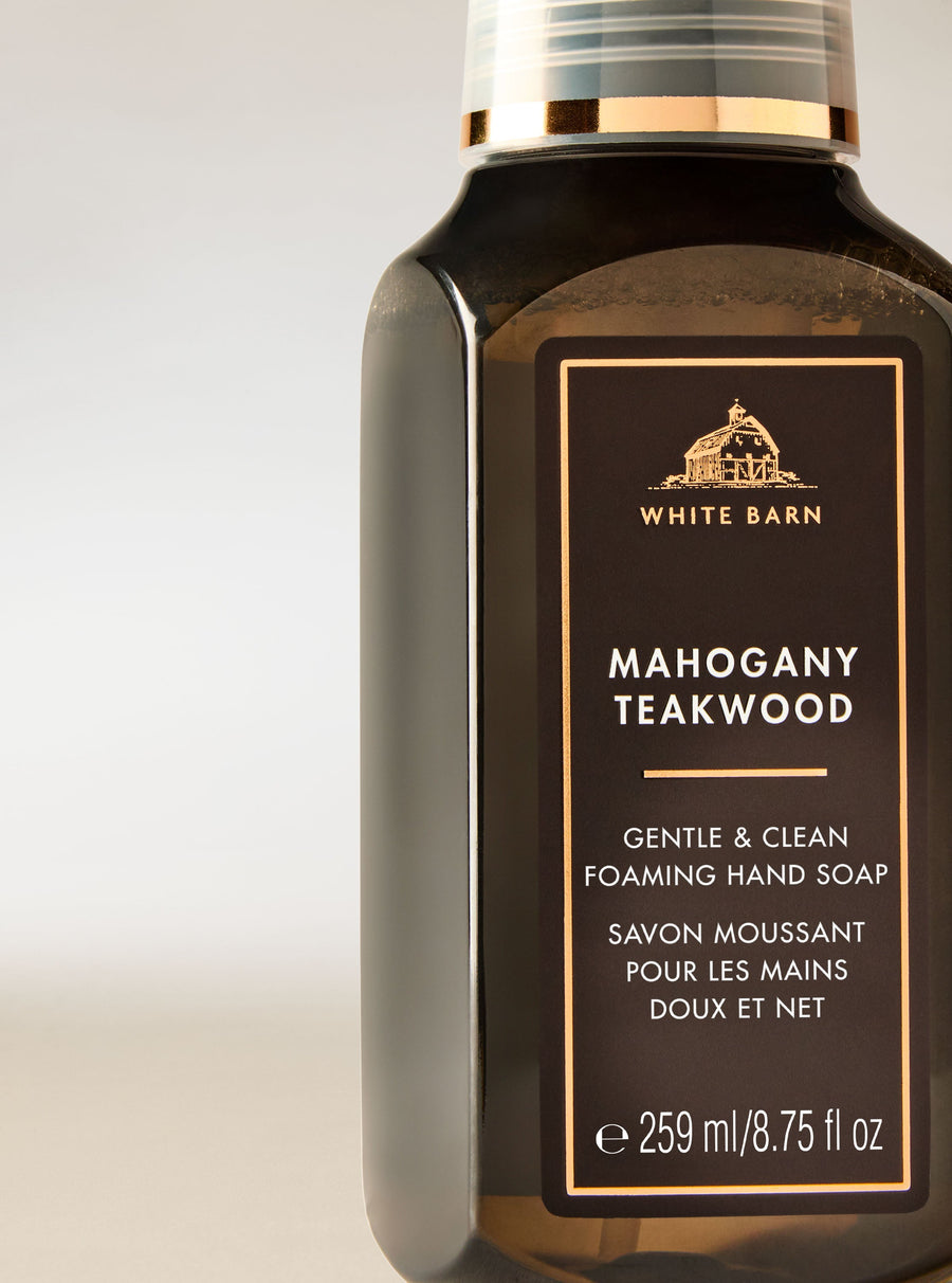 Mahogany Teakwood Gentle & Clean Foaming Hand Soap image 2