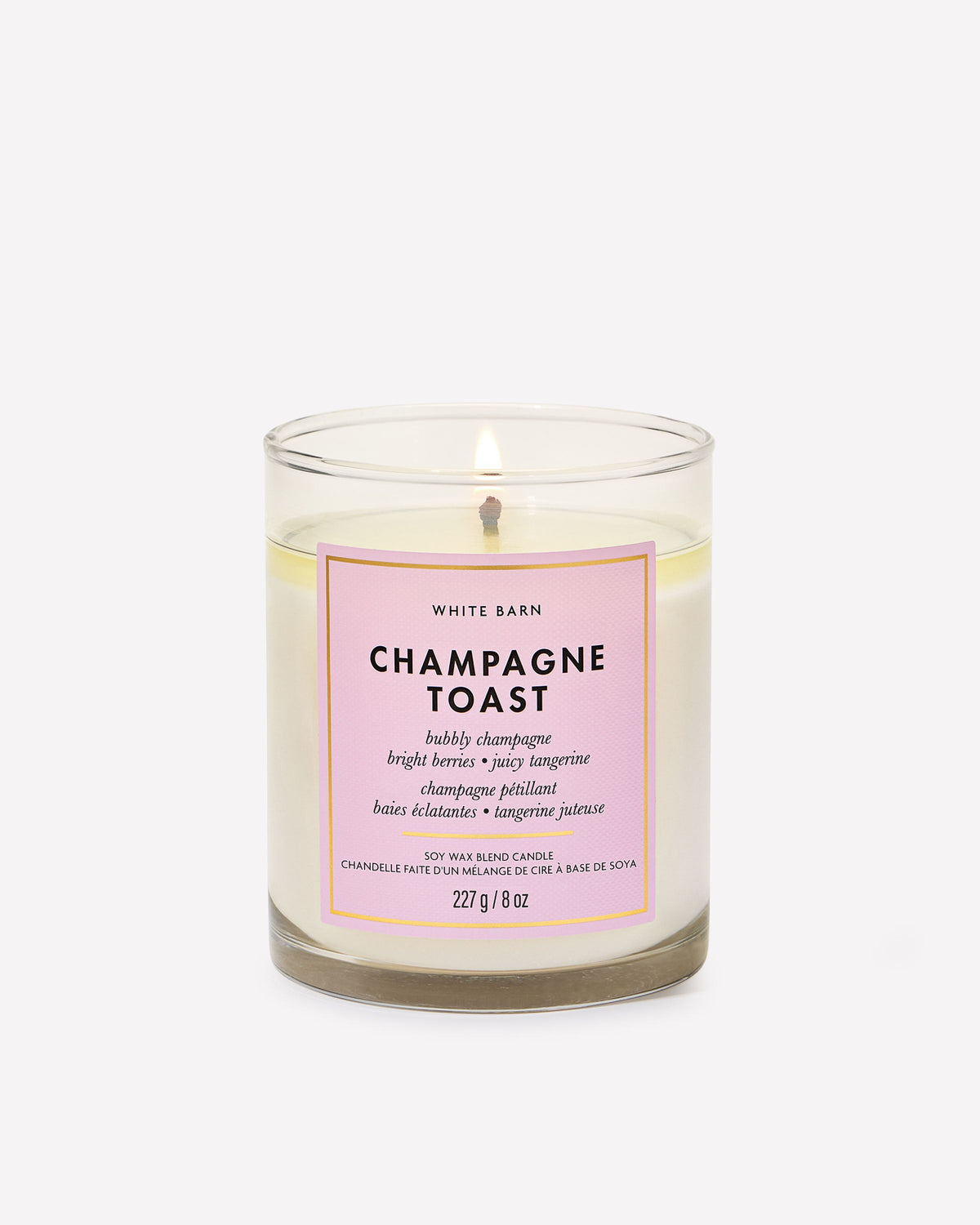 Champagne Toast Single Wick Candle