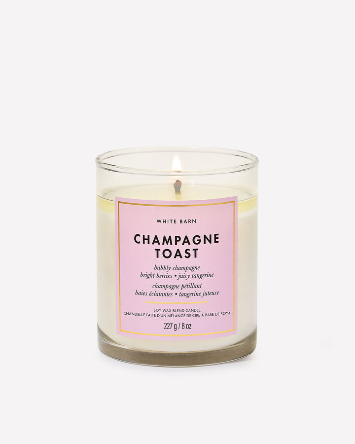 Champagne Toast Single Wick Candle