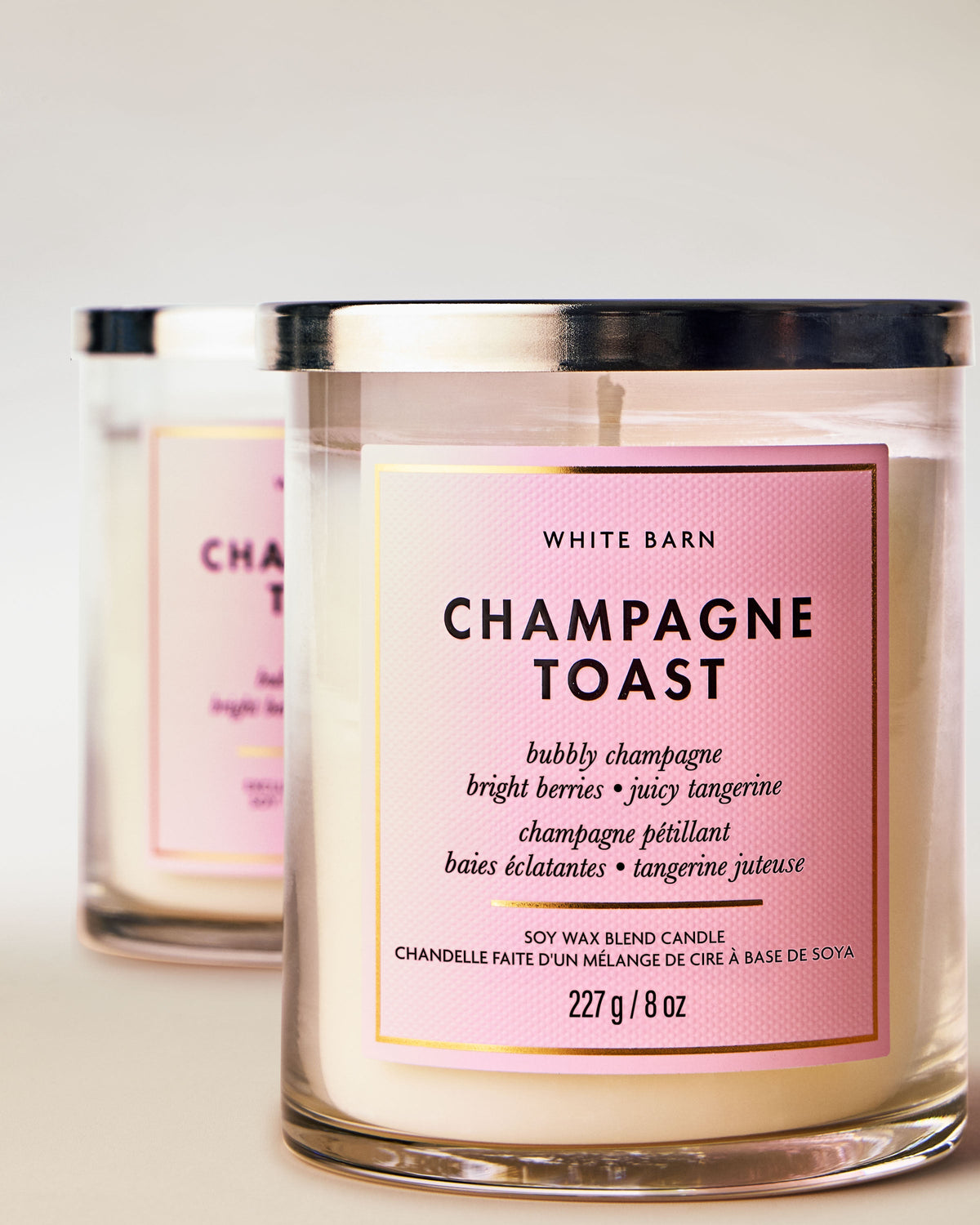 Champagne Toast Single Wick Candle image 2