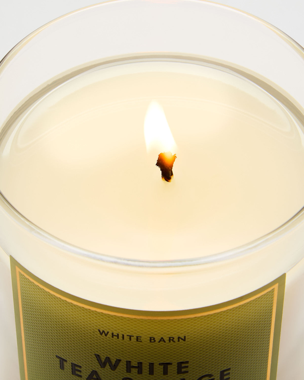 White Tea & Sage Single Wick Candle image 5