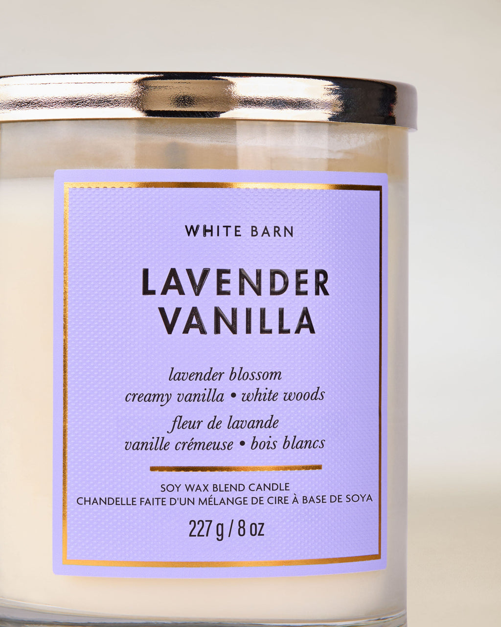 Lavender Vanilla Single Wick Candle image 2
