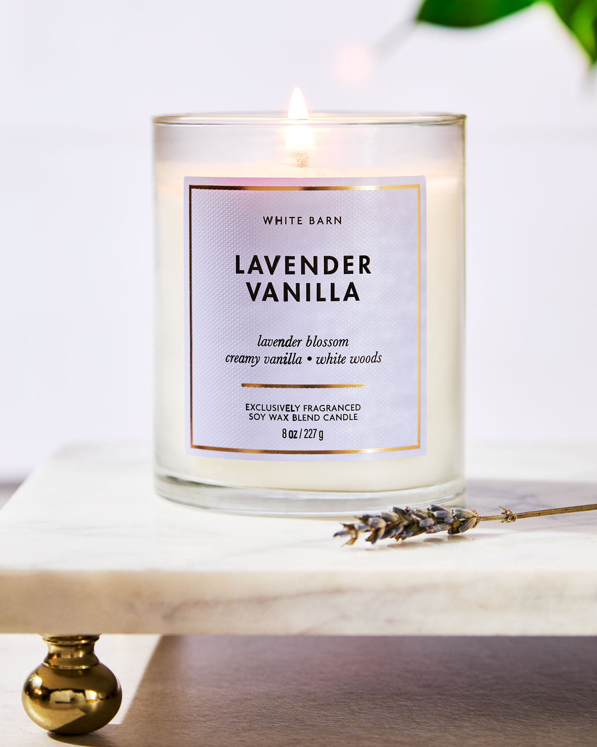 Lavender Vanilla Single Wick Candle image 6