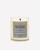 Mahogany Teakwood Single Wick Candle