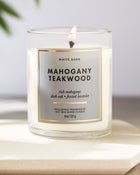 Mahogany Teakwood Single Wick Candle image 6