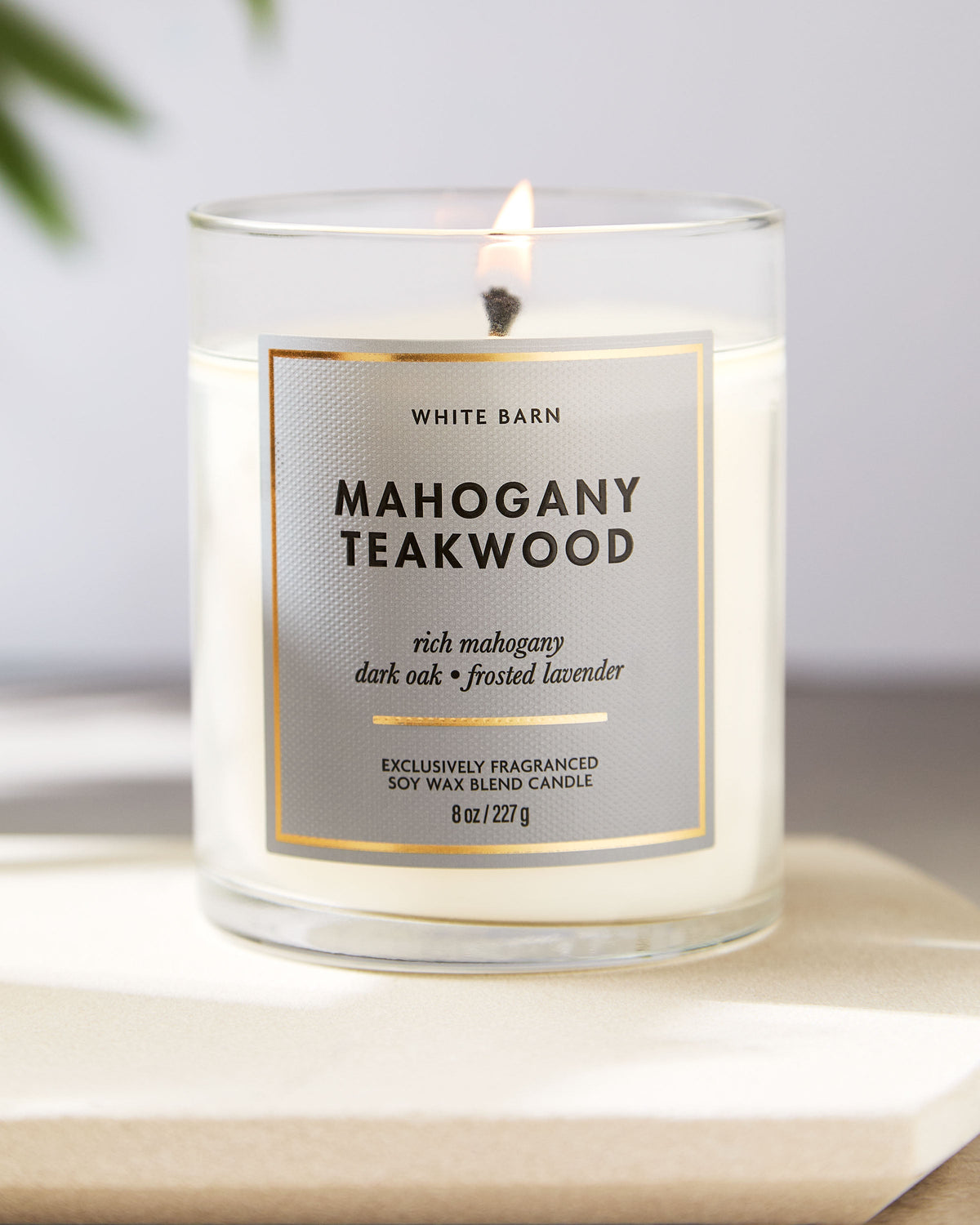 Mahogany Teakwood Single Wick Candle image 6