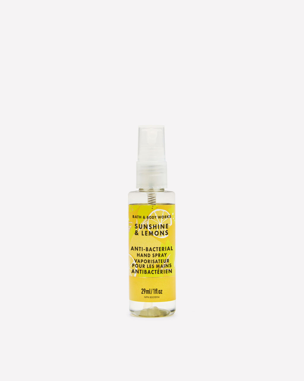 Sunshine & Lemons Hand Sanitizer Spray