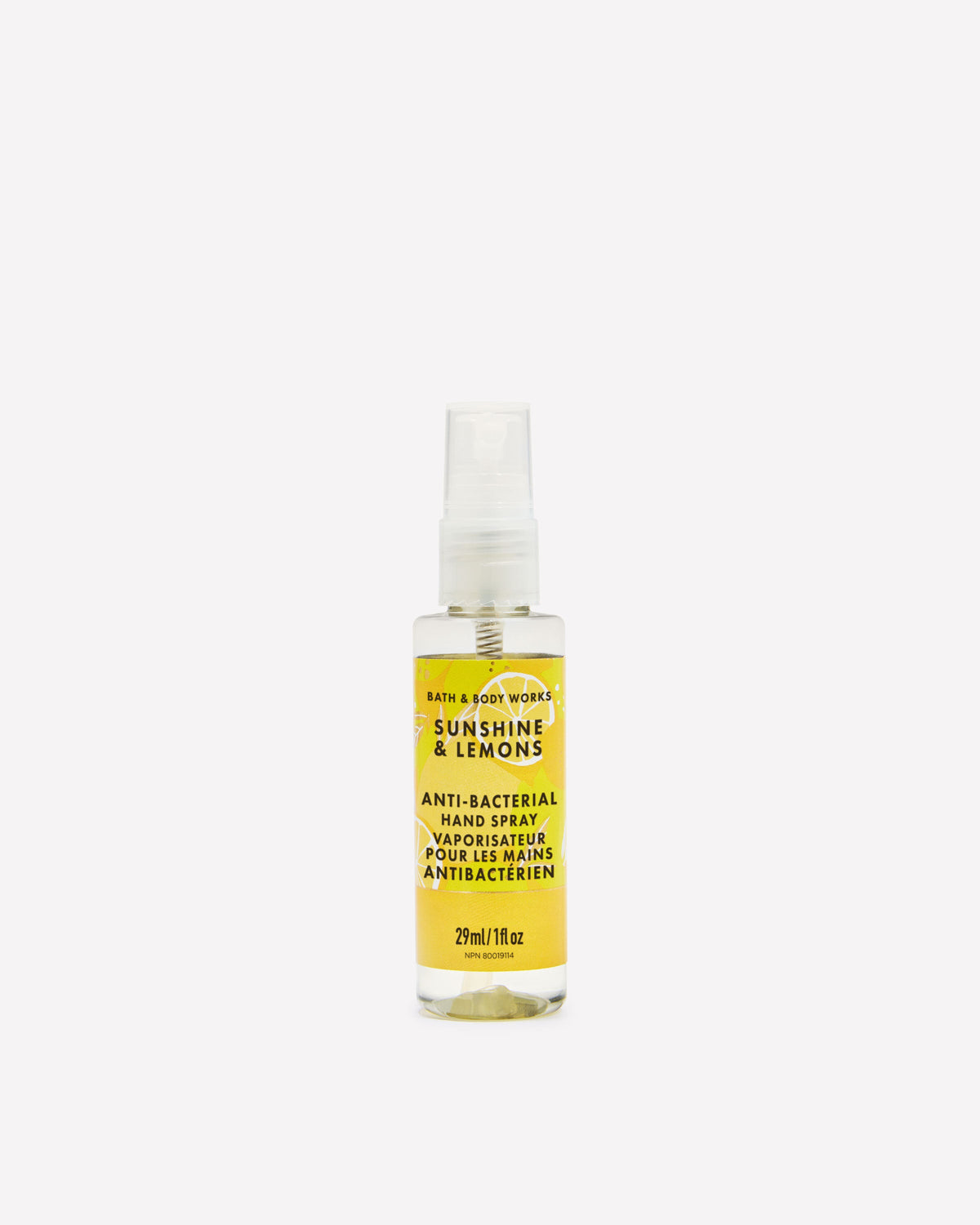 Sunshine & Lemons Hand Sanitizer Spray