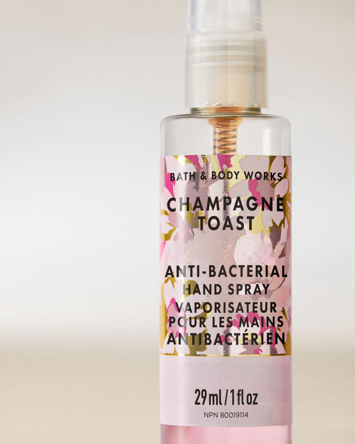 Champagne Toast Hand Sanitizer Spray image 2