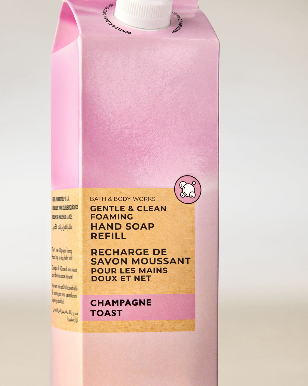 Champagne Toast Gentle & Clean Foaming Hand Soap Refill image 2
