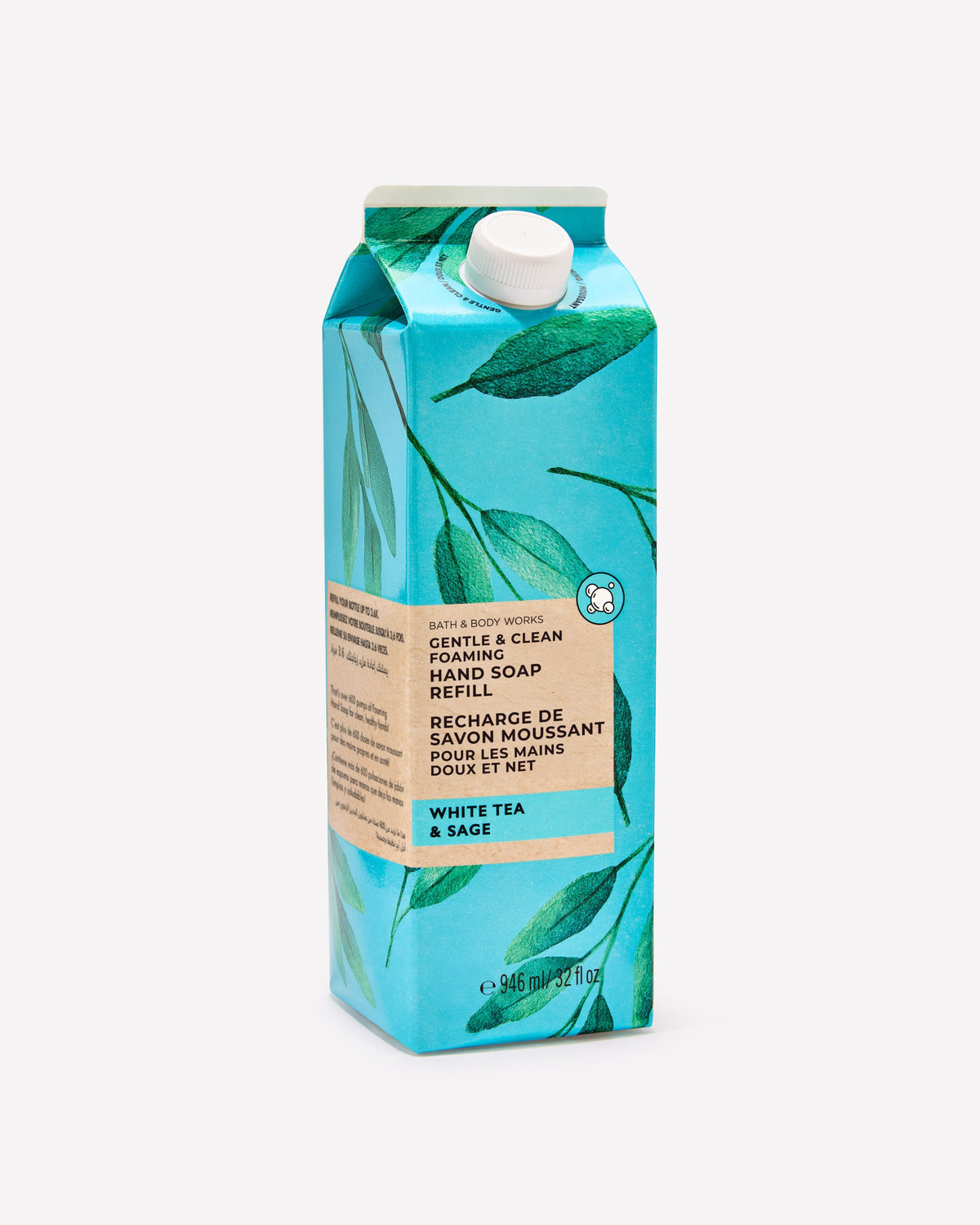 White Tea & Sage Gentle & Clean Foaming Hand Soap Refill