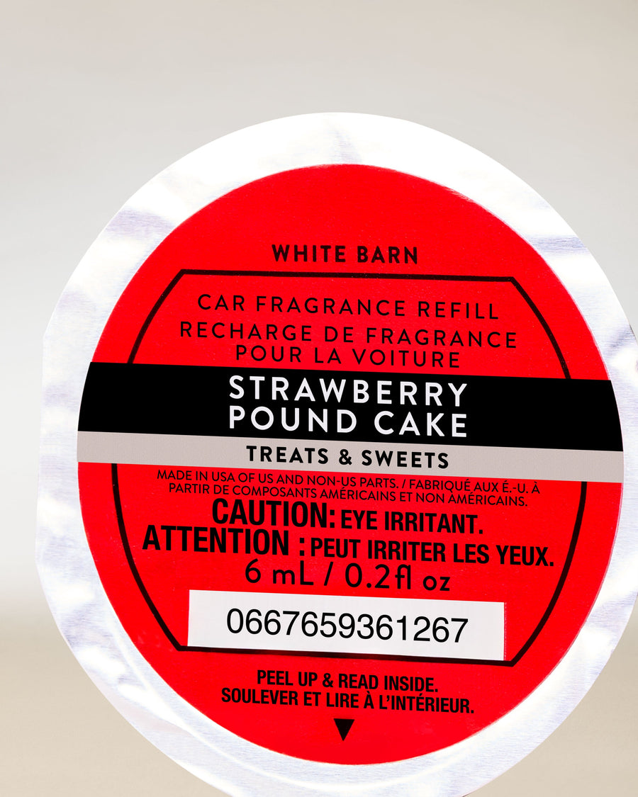 Strawberry Pound Cake Car Fragrance Refill image 2