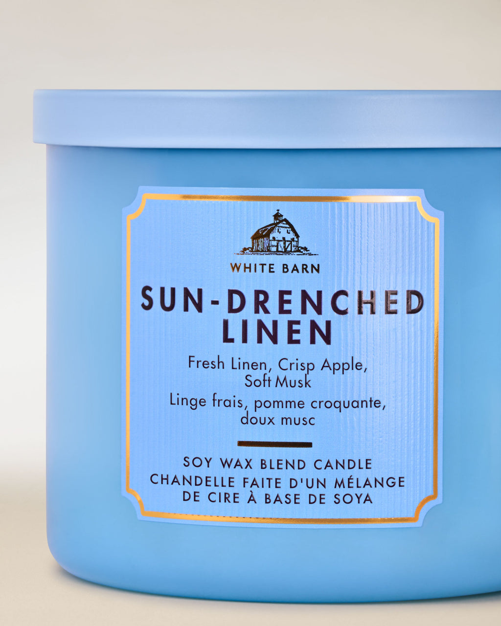 Sun-Drenched Linen 3-Wick Candle image 2