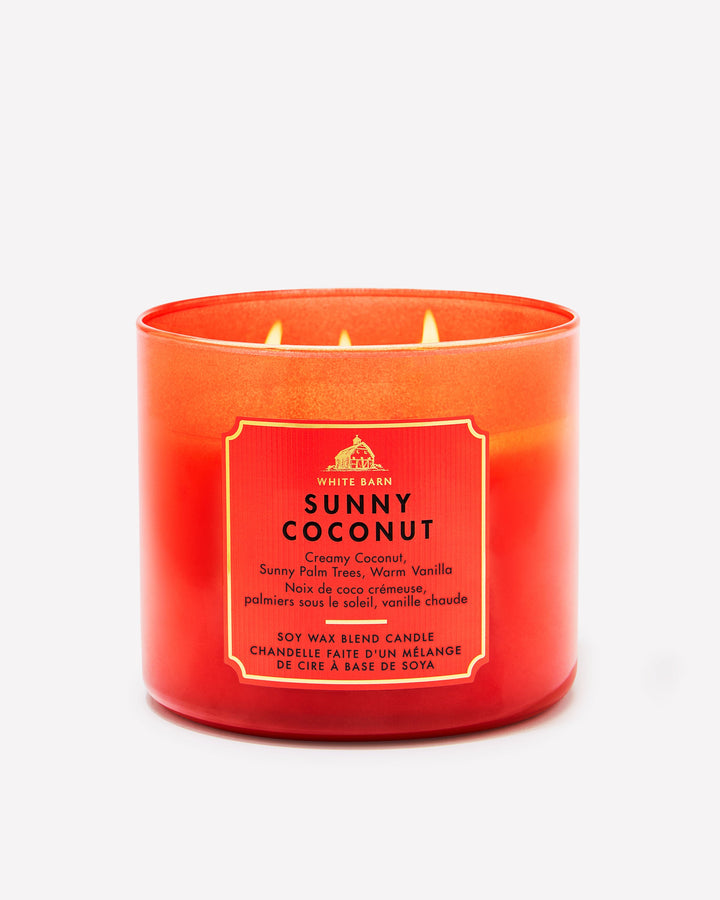 Sunny Coconut 3-Wick Candle