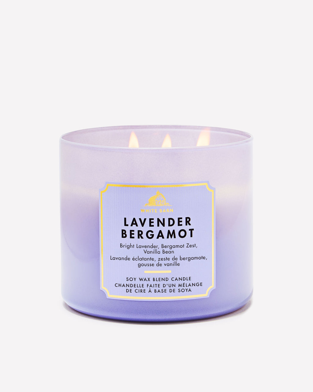 Lavender Bergamot 3-Wick Candle