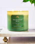 Eucalyptus Mint 3-Wick Candle image 5