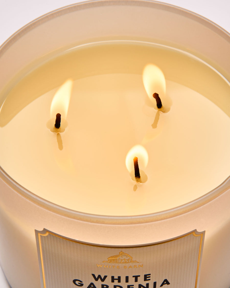 White Gardenia 3-Wick Candle image 5