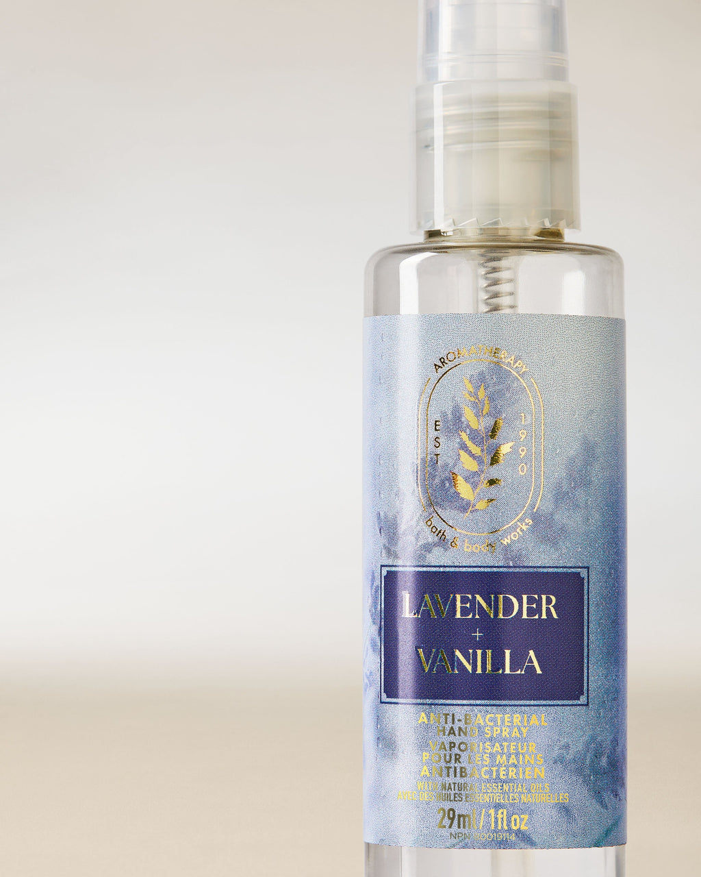 Lavender Vanilla Hand Sanitizer Spray image 2