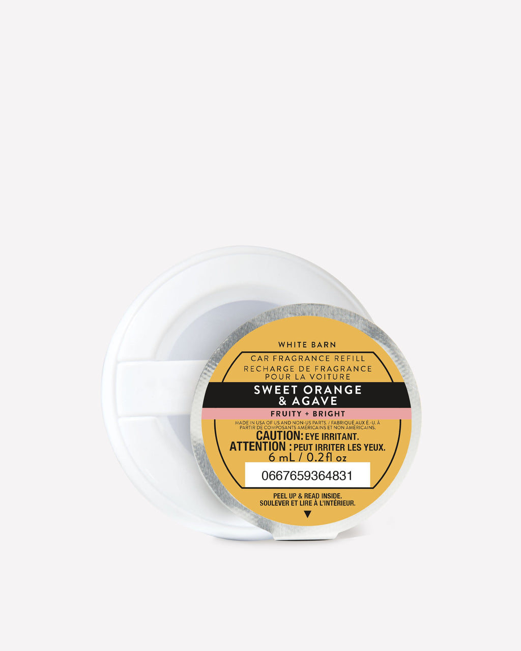 Sweet Orange & Agave Car Fragrance Refill
