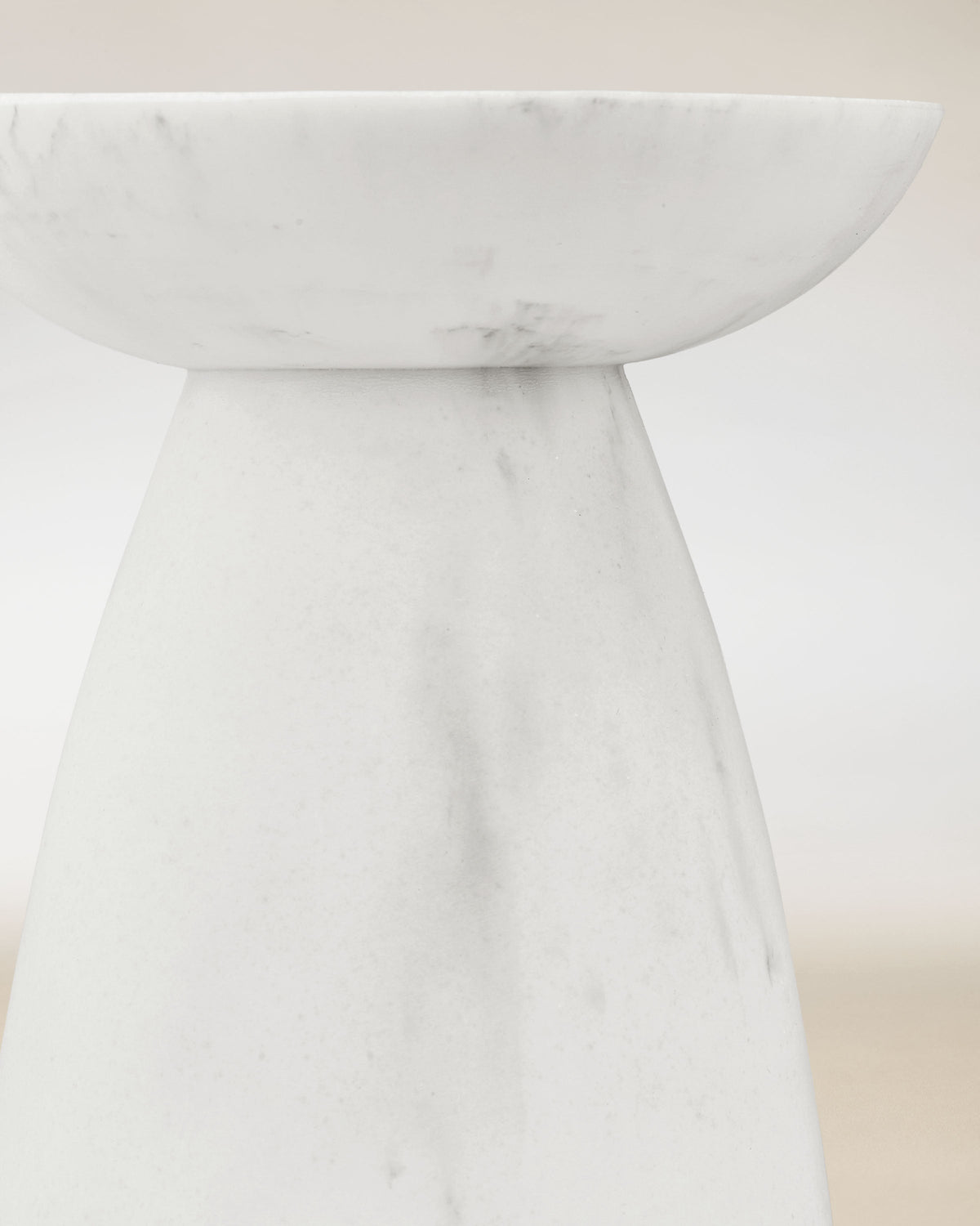Marble Pedestal 3-Wick Candle Holder image 3