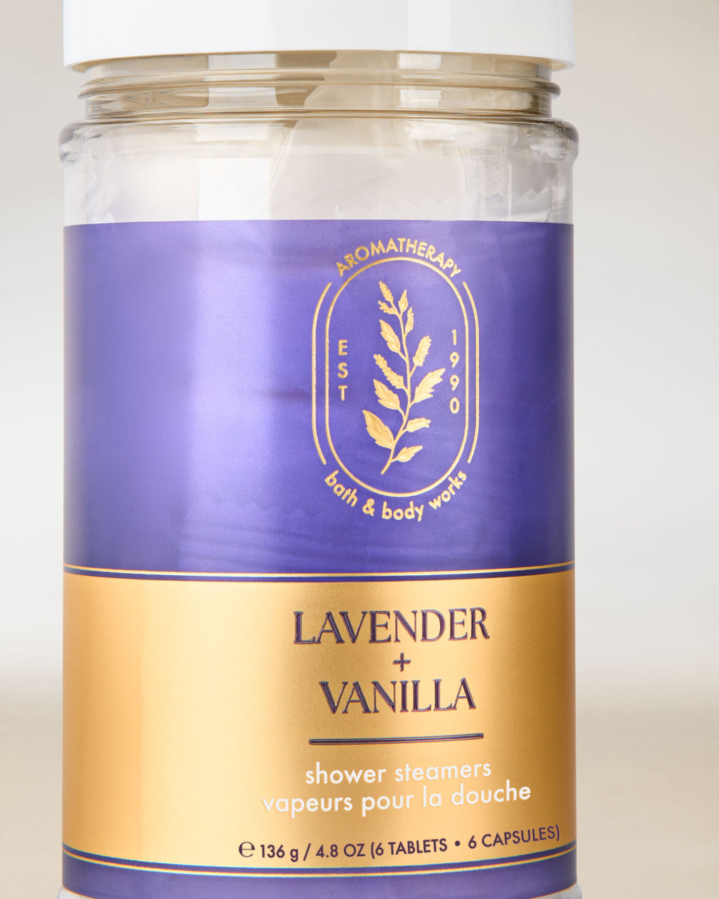 Lavender Vanilla Shower Steamers image 2
