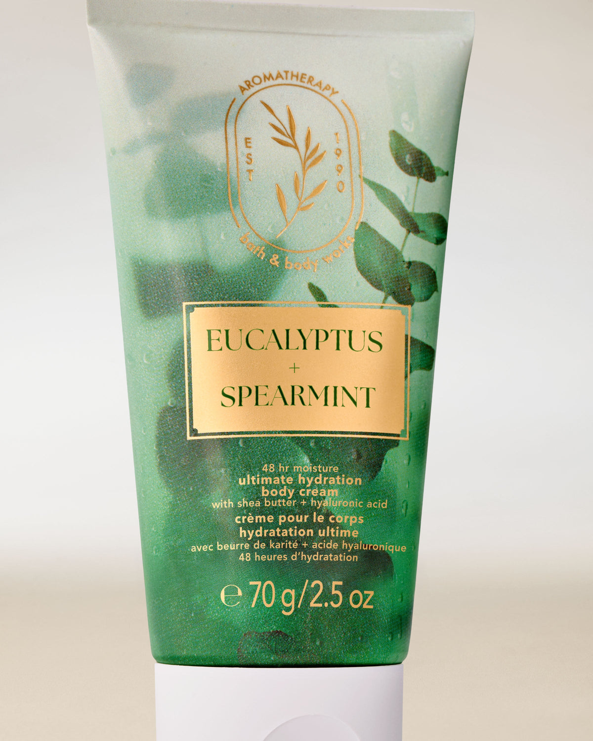 Eucalyptus Spearmint Travel Size Ultimate Hydration Body Cream image 2