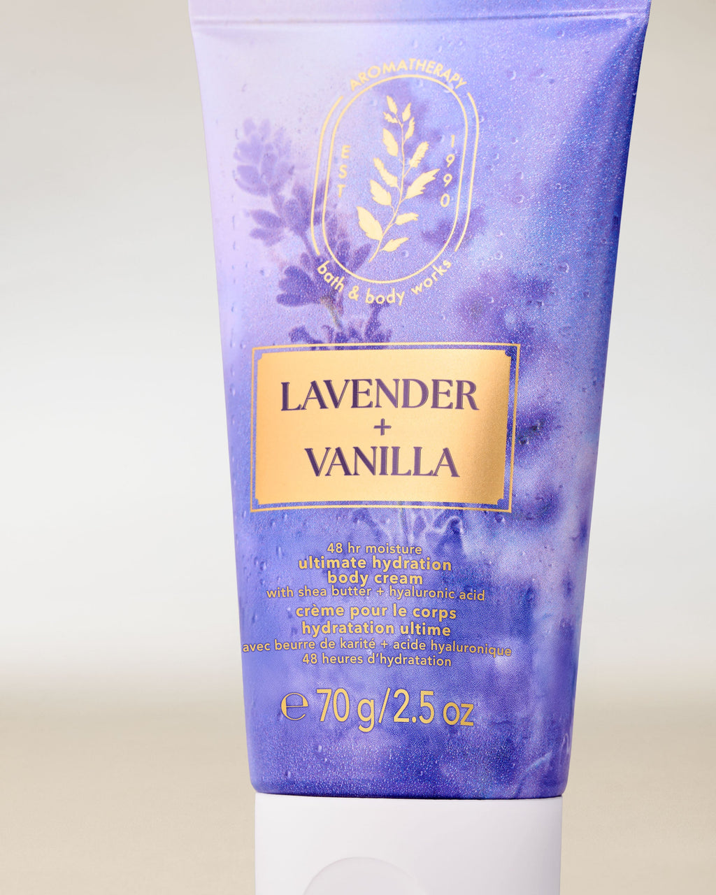 Lavender Vanilla Travel Size Ultimate Hydration Body Cream image 2