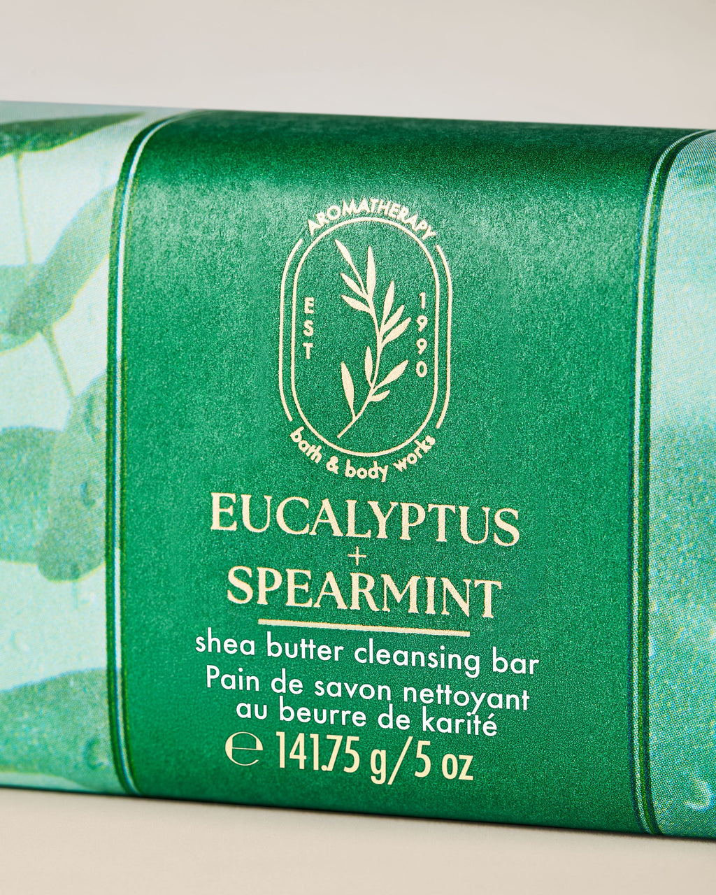 Eucalyptus Spearmint Shea Butter Cleansing Bar image 2