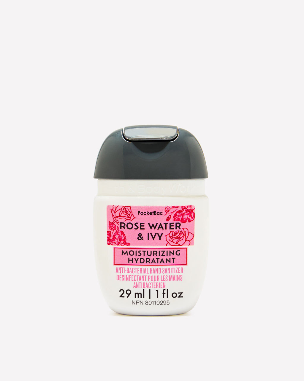 Rose Water & Ivy Moisturizing PocketBac Hand Sanitizer