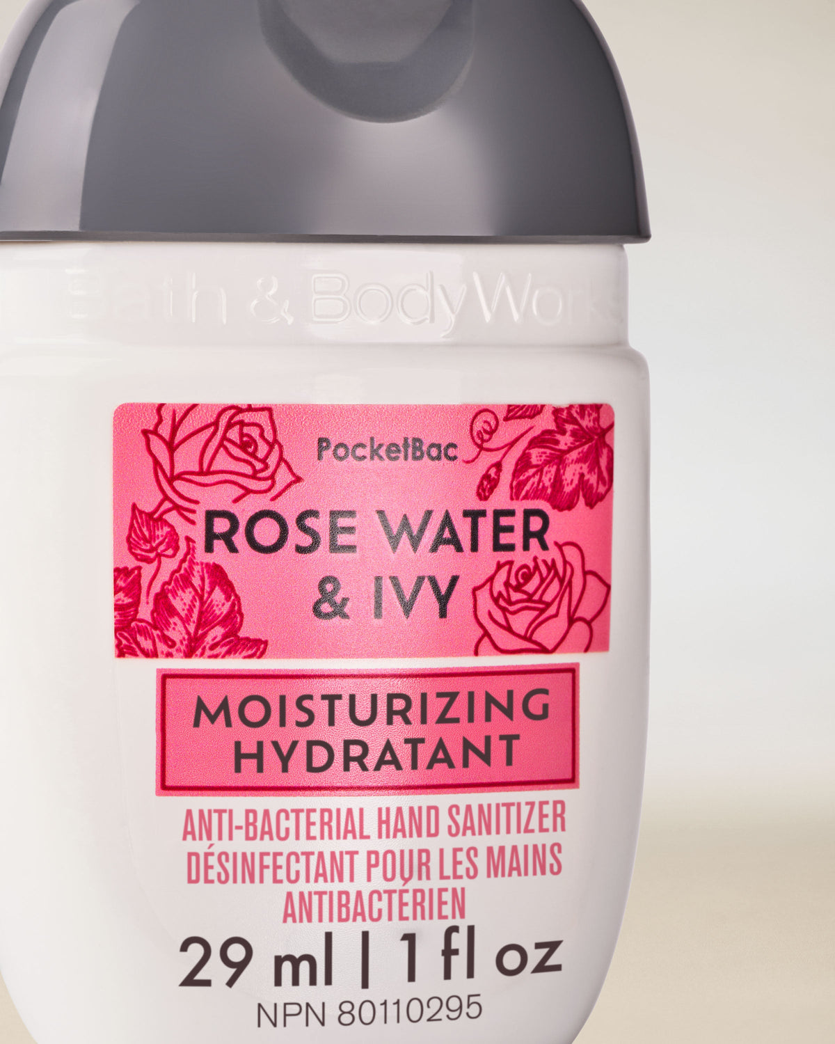Rose Water & Ivy Moisturizing PocketBac Hand Sanitizer image 2