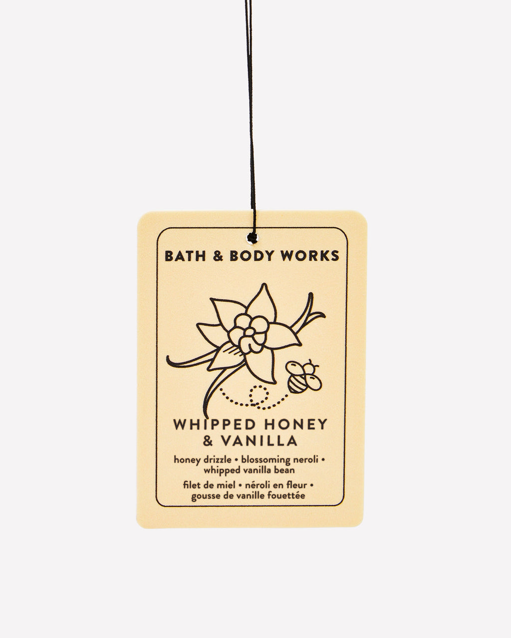 Whipped Honey & Vanilla Hanging Fragrance Diffuser