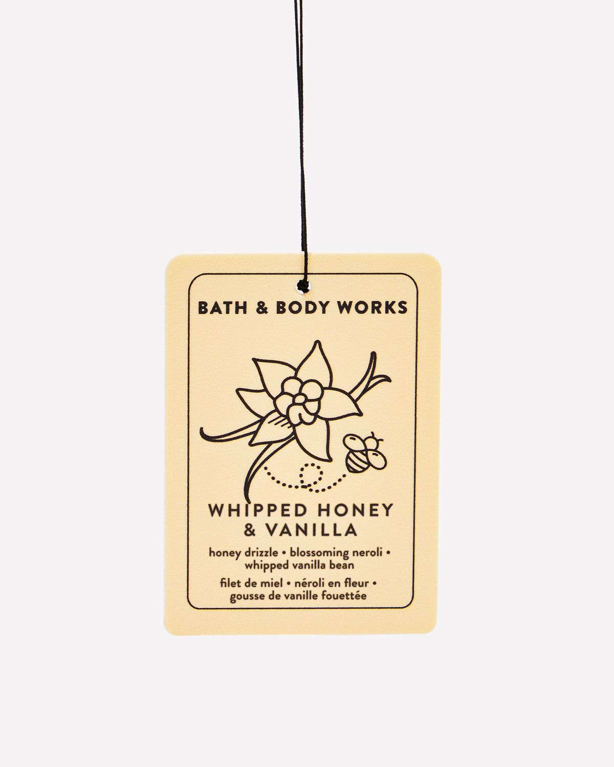 Whipped Honey & Vanilla Hanging Fragrance Diffuser