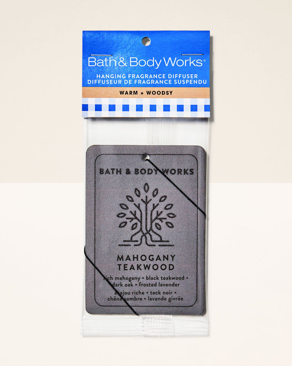 Mahogany Teakwood Hanging Fragrance Diffuser image 2