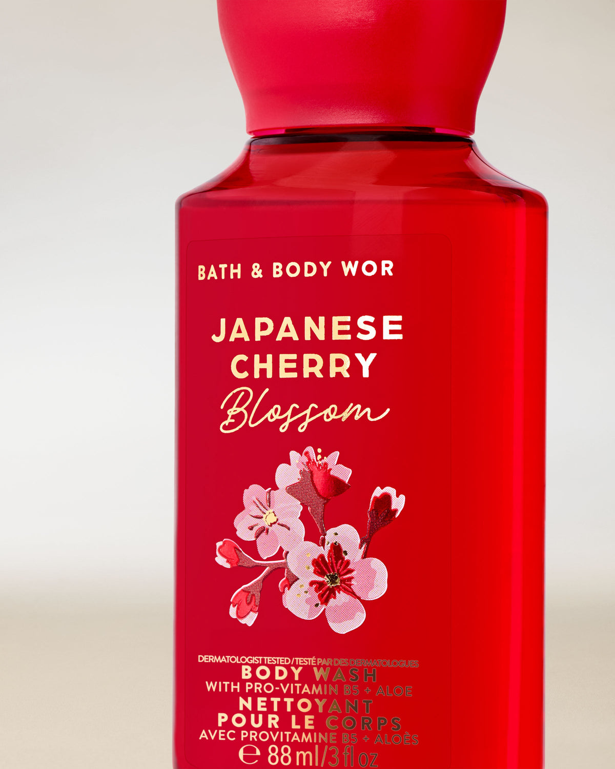 Japanese Cherry Blossom Travel Size Body Wash image 2