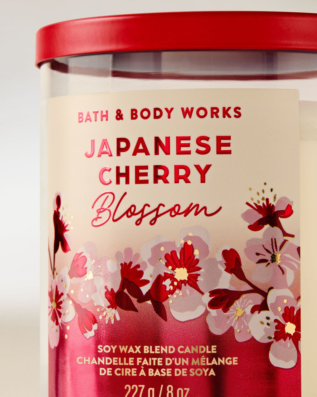 Japanese Cherry Blossom Single Wick Candle image 2