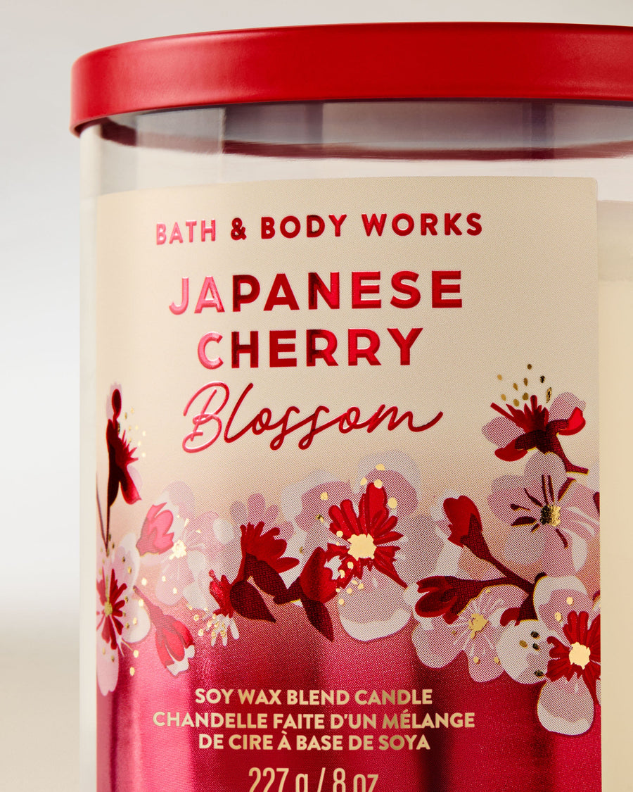 Japanese Cherry Blossom Single Wick Candle image 2