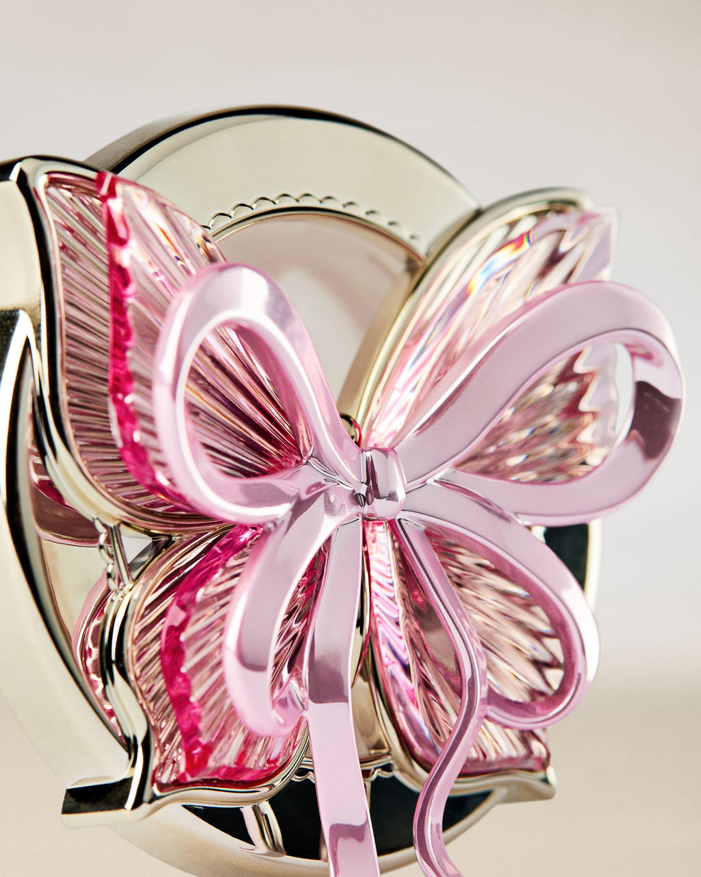 Pink Bowterfly Car Fragrance Holder image 2