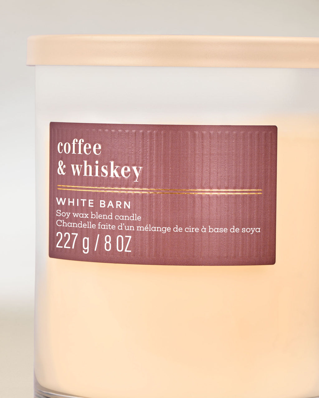 Coffee & Whiskey Single Wick Candle image 2