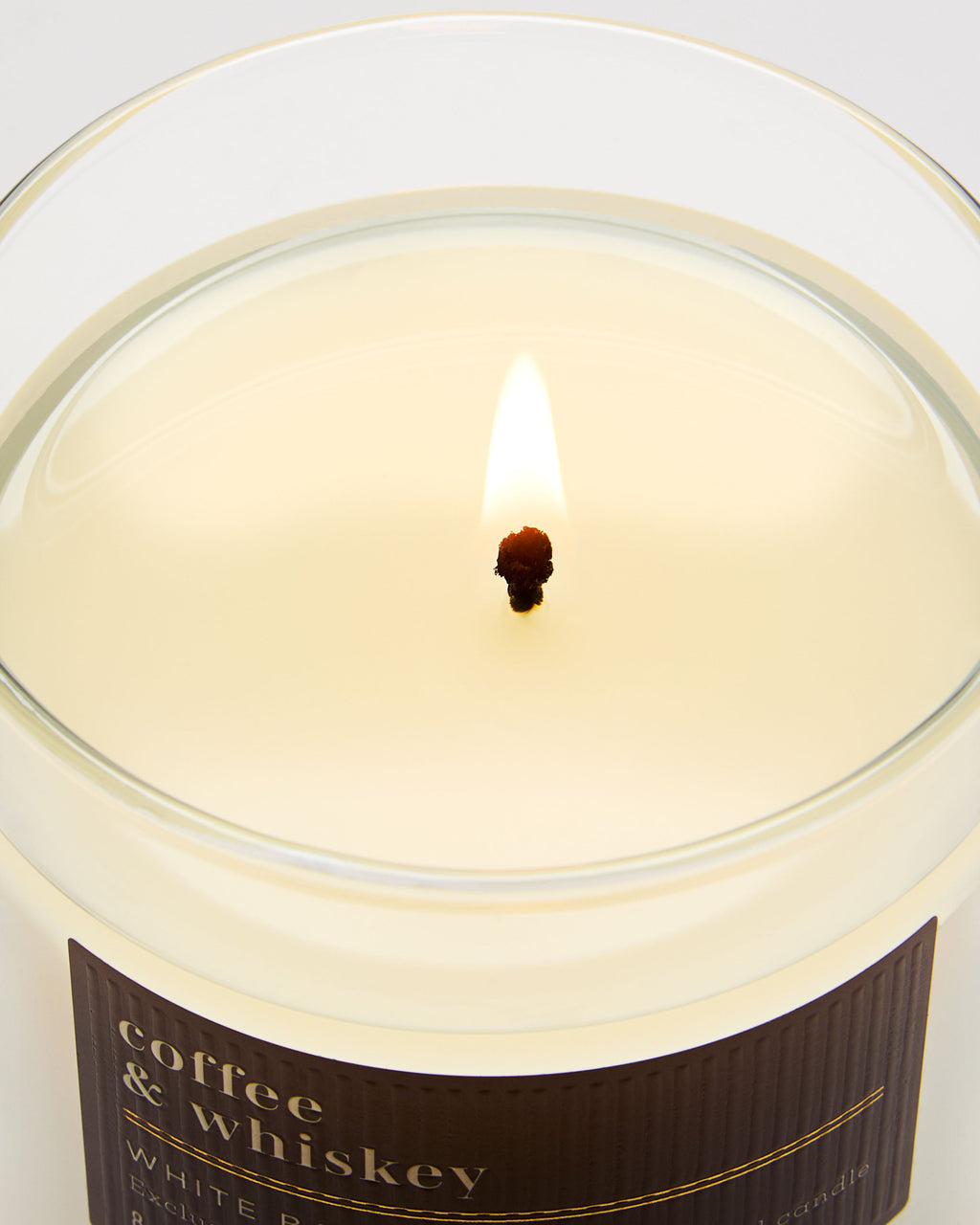 Coffee & Whiskey Single Wick Candle image 5