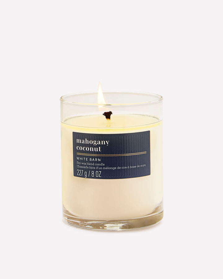 Mahogany Coconut Single Wick Candle